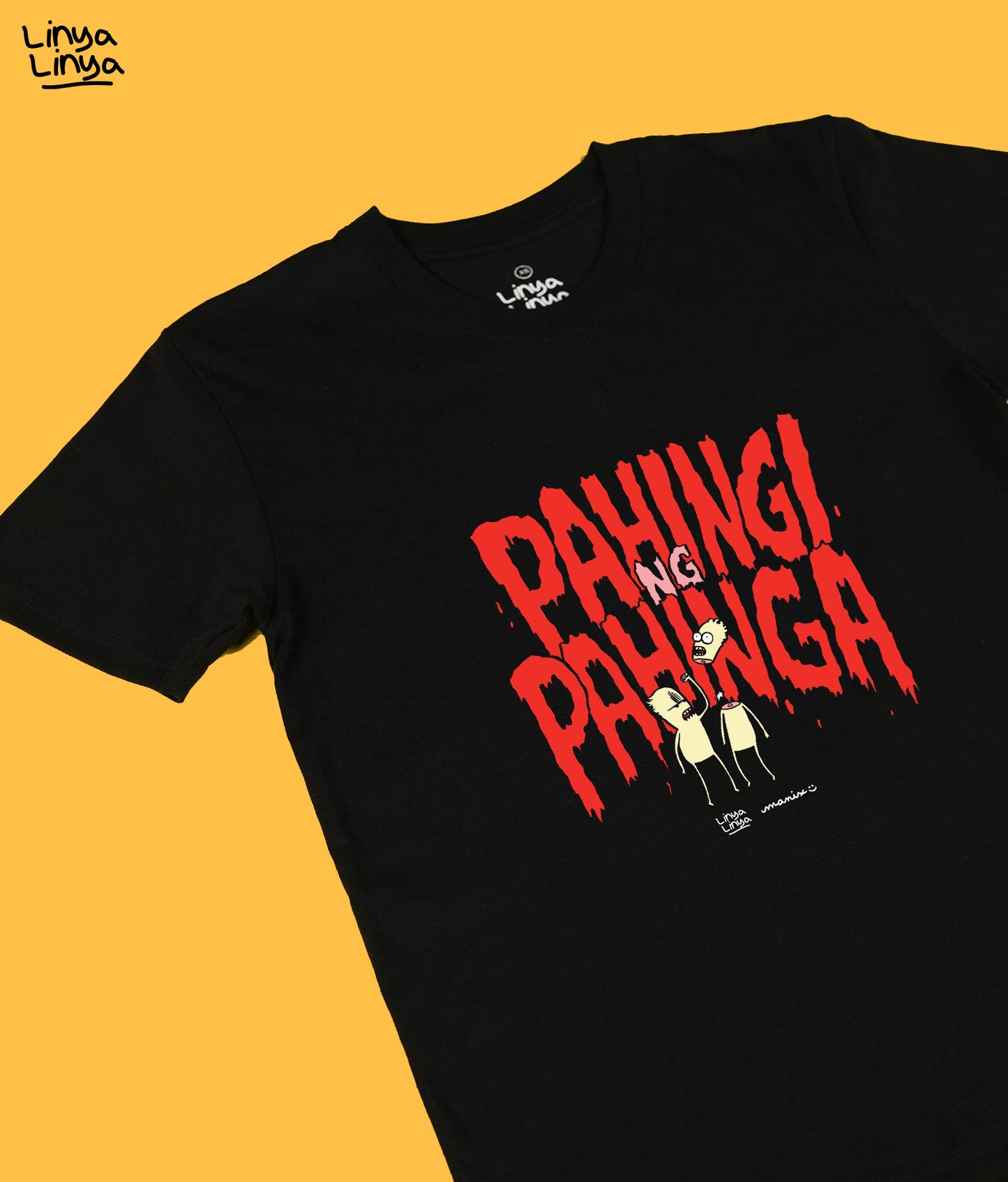 Linya-Linya x Manix Abrera: PAHINGI NG PAHINGA (Black)