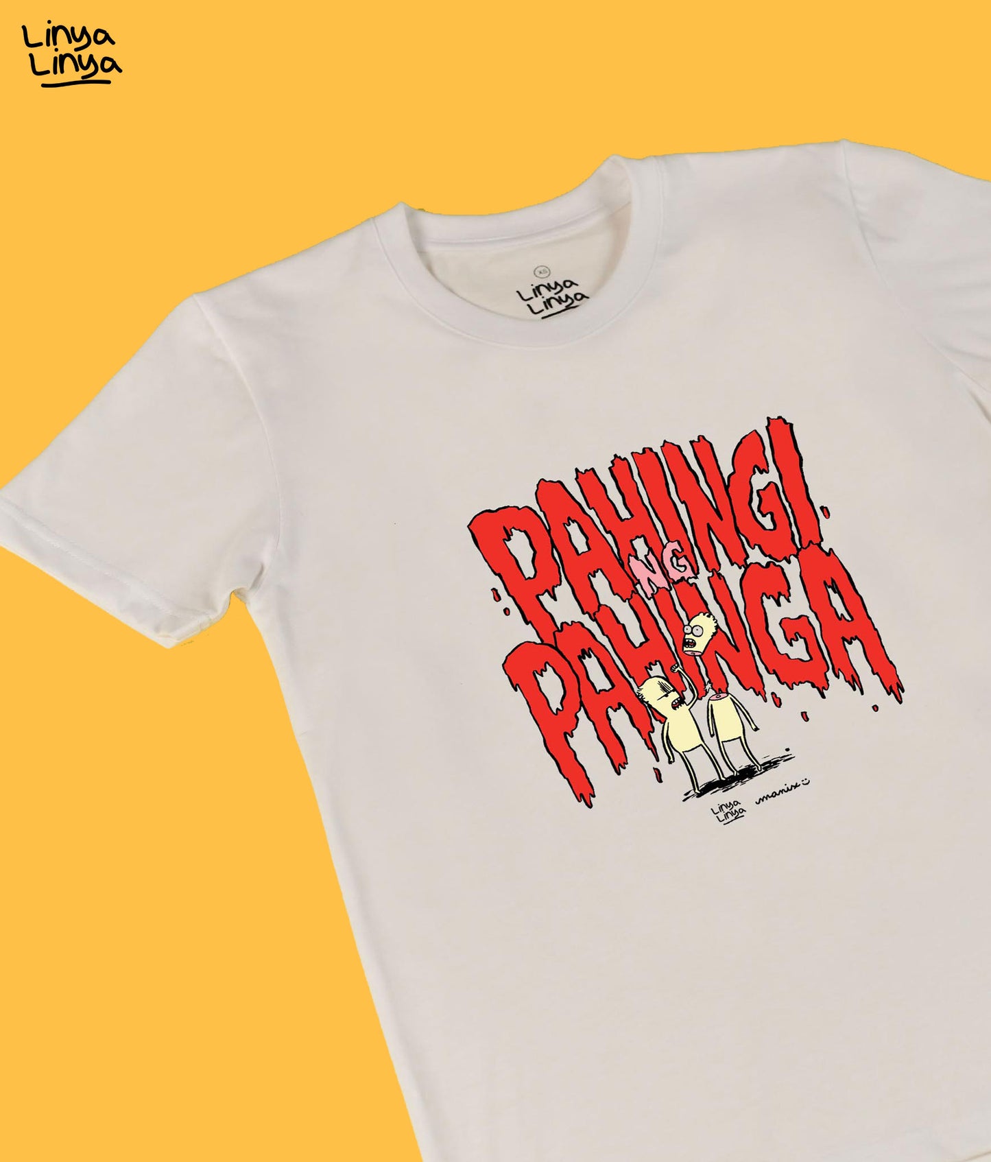 Linya-Linya x Manix Abrera: PAHINGI NG PAHINGA (White)