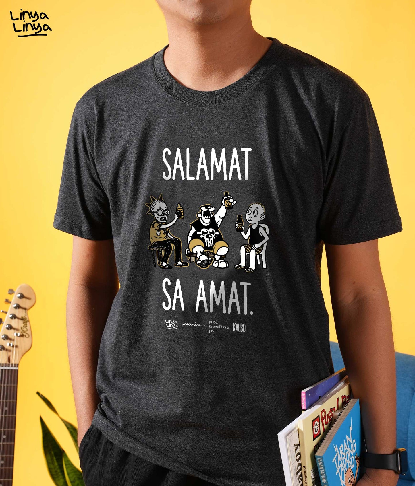 Linya-Linya x Ultimate Kolab: Salamat sa amat. Walang anuman, inuman. (Pol Medina Jr. x Manix Abrera x Tarantadong Kalbo)