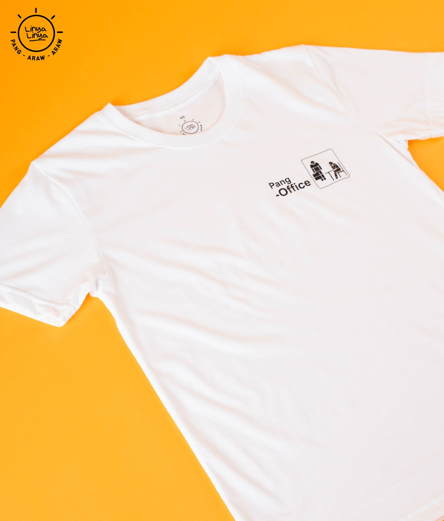 Basic Tee: Pang-Office (Off White)