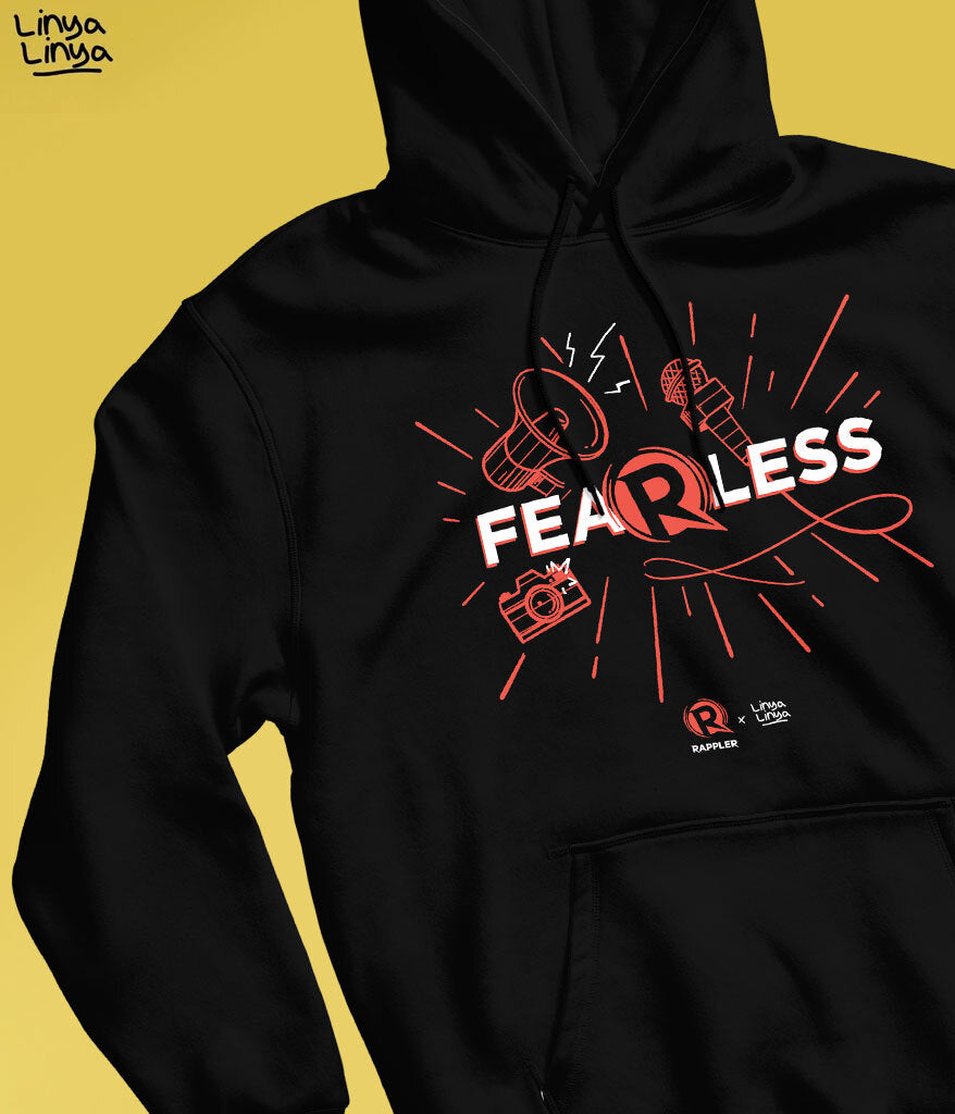 Linya-Linya x Rappler Fearless Hoodie