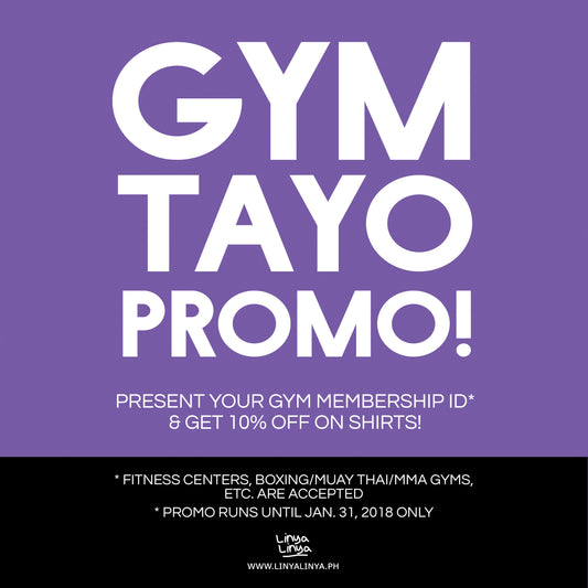 GYM TAYO? GYM TAYO! #PromoAlert