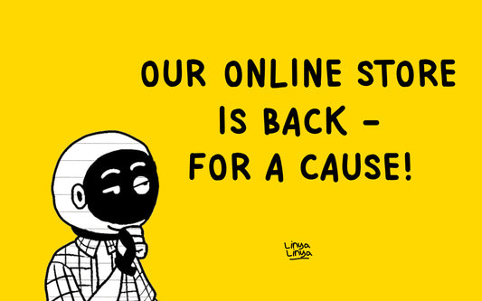 Our online store is back— for a cause!