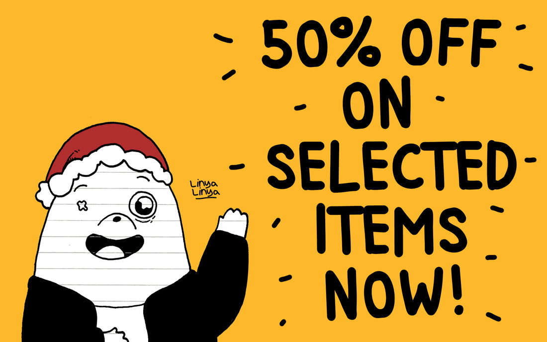 50% OFF ON SELECTED ITEMS NOW!
