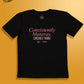 Linya-Linya x Karmina Constantino: Consistently Mataray. Constantly Mabait. (Black)