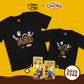 Linya-Linya x Nestle Chuckie Kids T-shirt: Dad's Best Bud (girl)