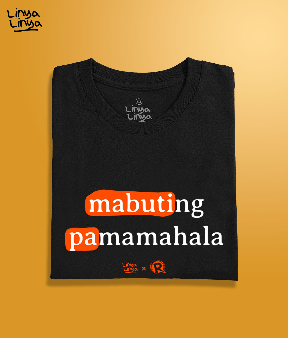 Linya-Linya X Rappler: Mabuting Pamamahala (Black)
