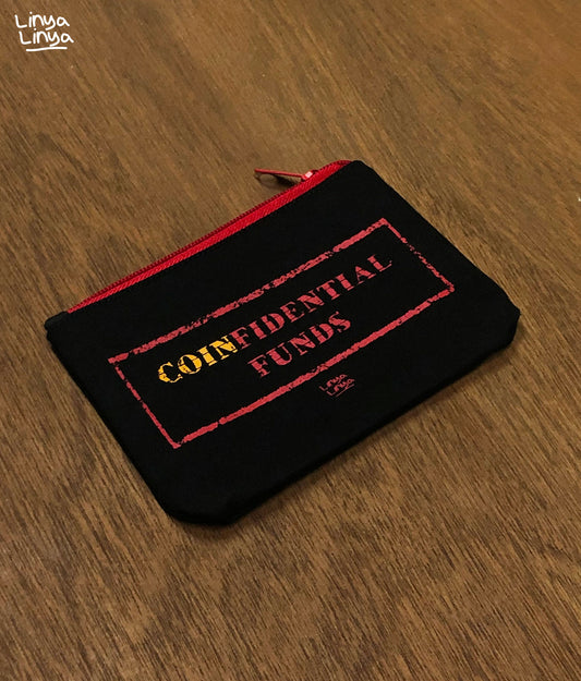 Pouch: Coinfidential (Black)