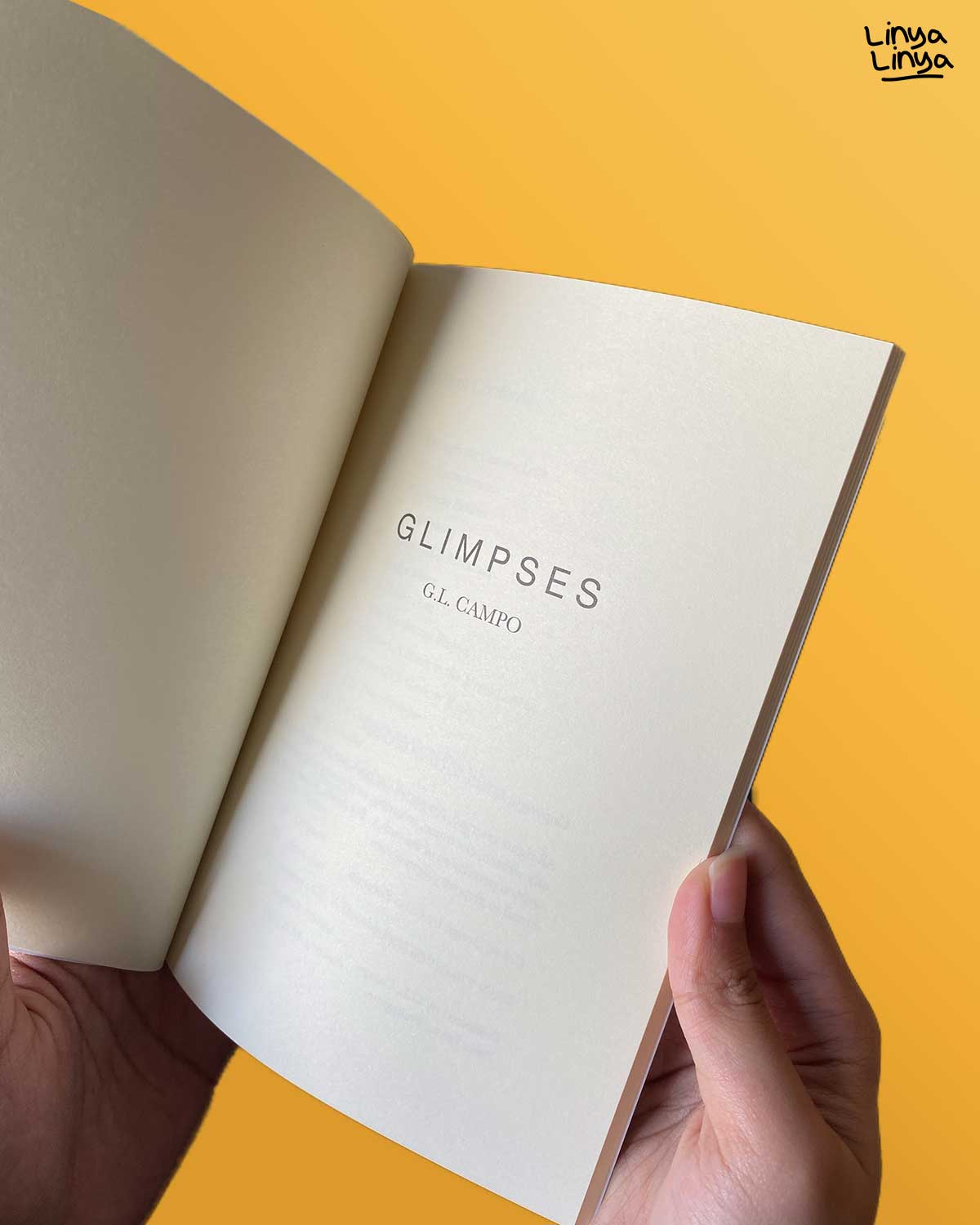 GLIMPSES Poems by G.L. Campo