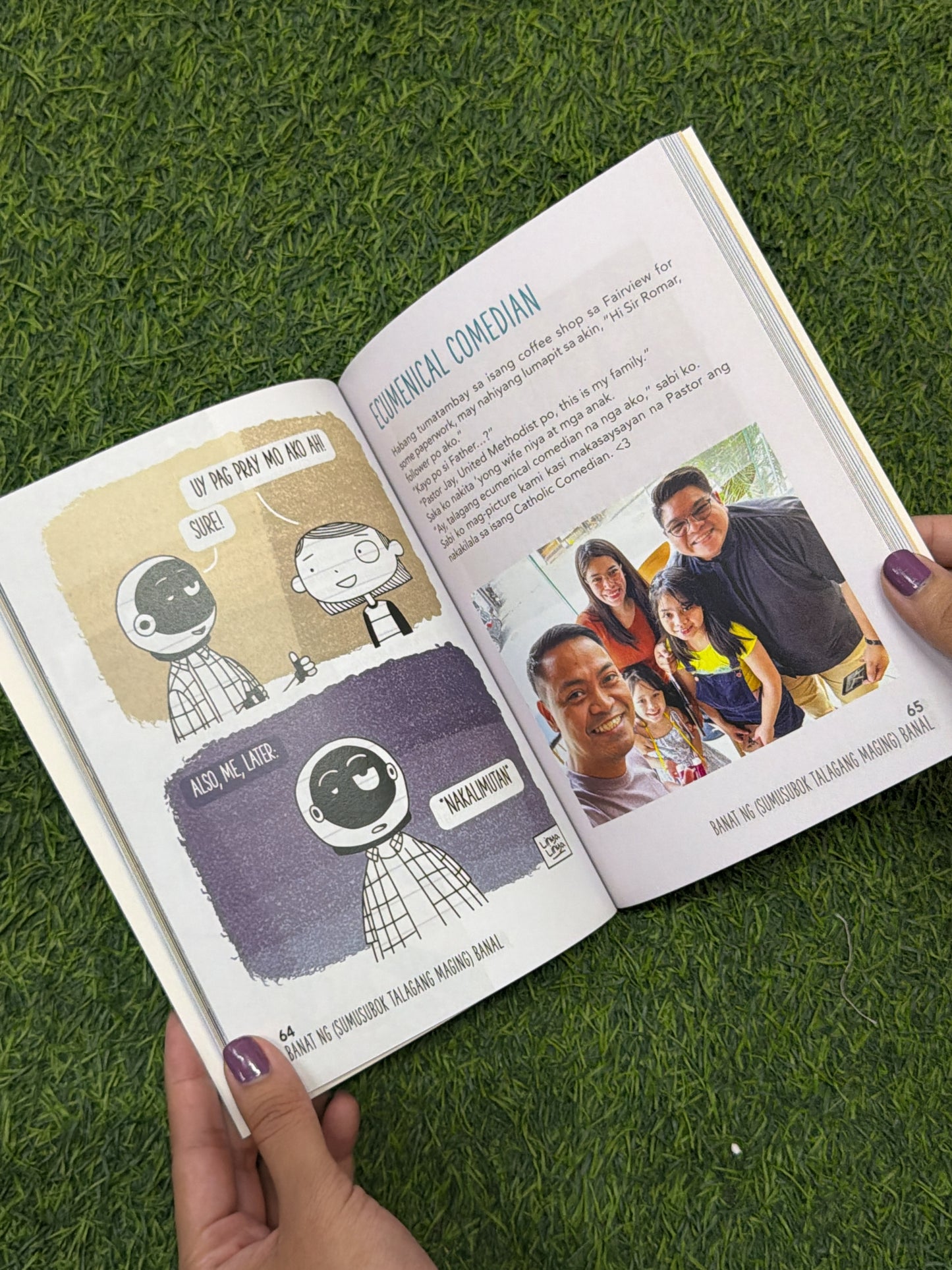 Linya-Linya x St. Pauls x Romar Chuca: Banat ng (sumusubok talagang maging) Banal Book