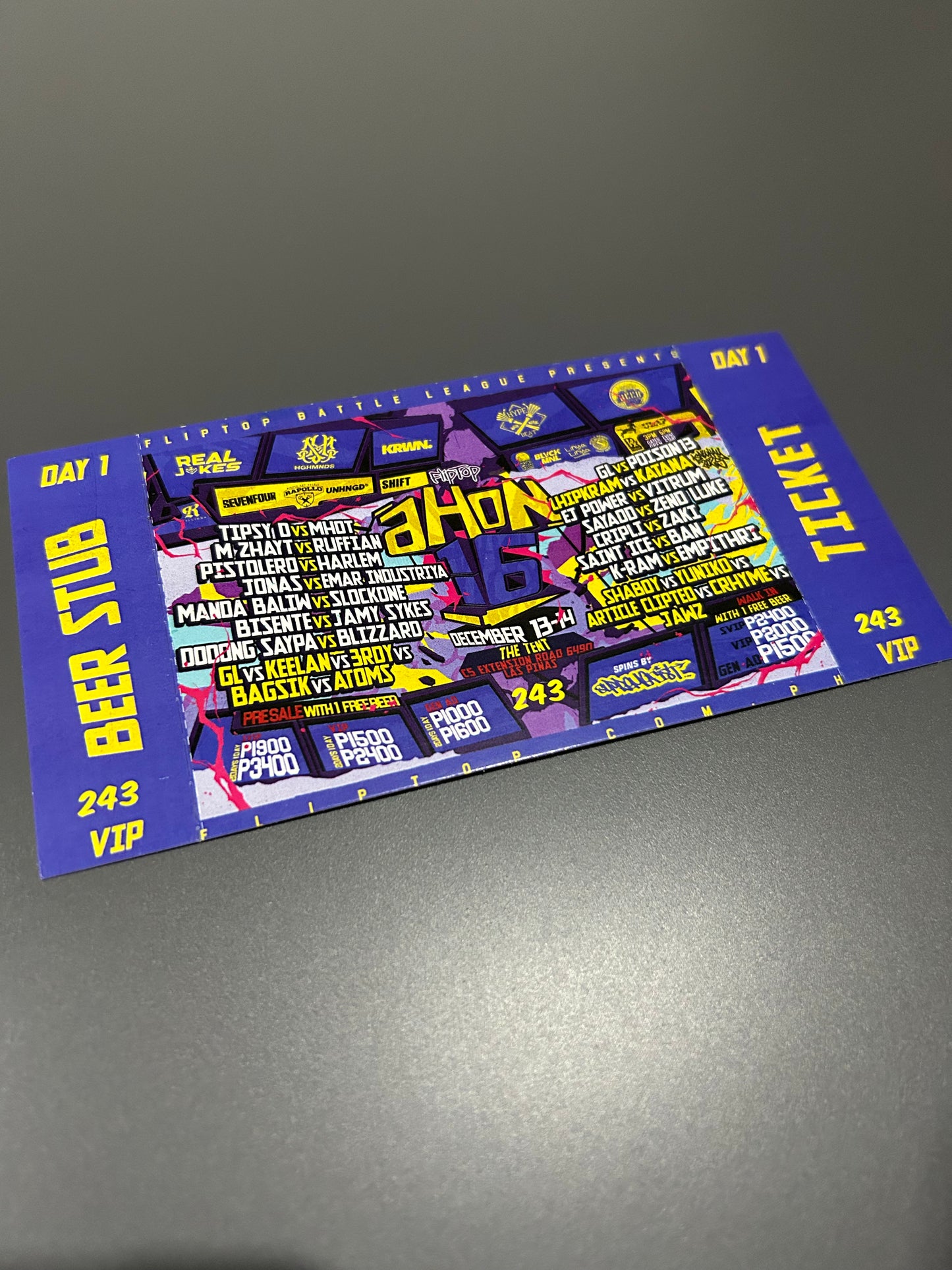 FlipTop Battle League: Ahon 16