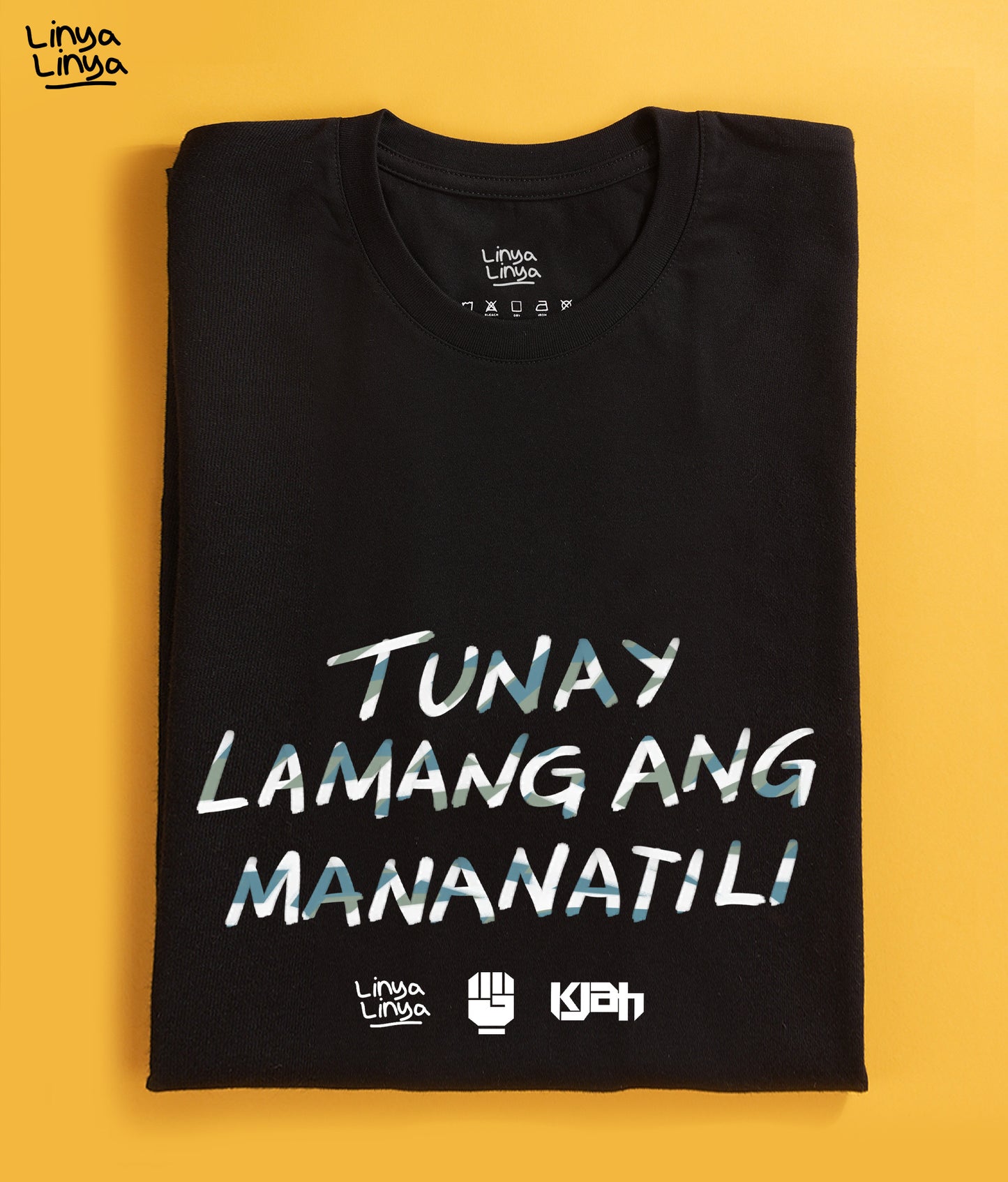 Linya-Linya x KJAH: Tunay Lamang Ang Mananatili (Black)
