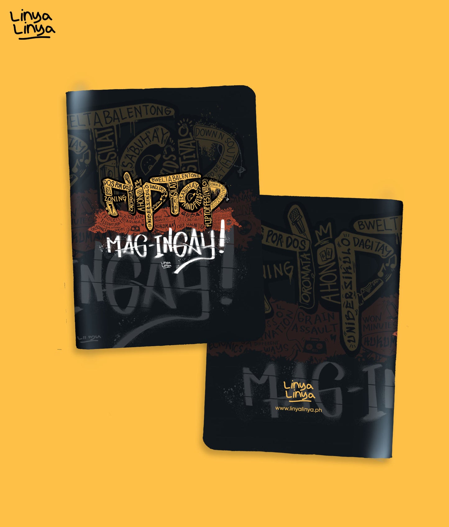 Small Notebook: Linya-Linya x Fliptop