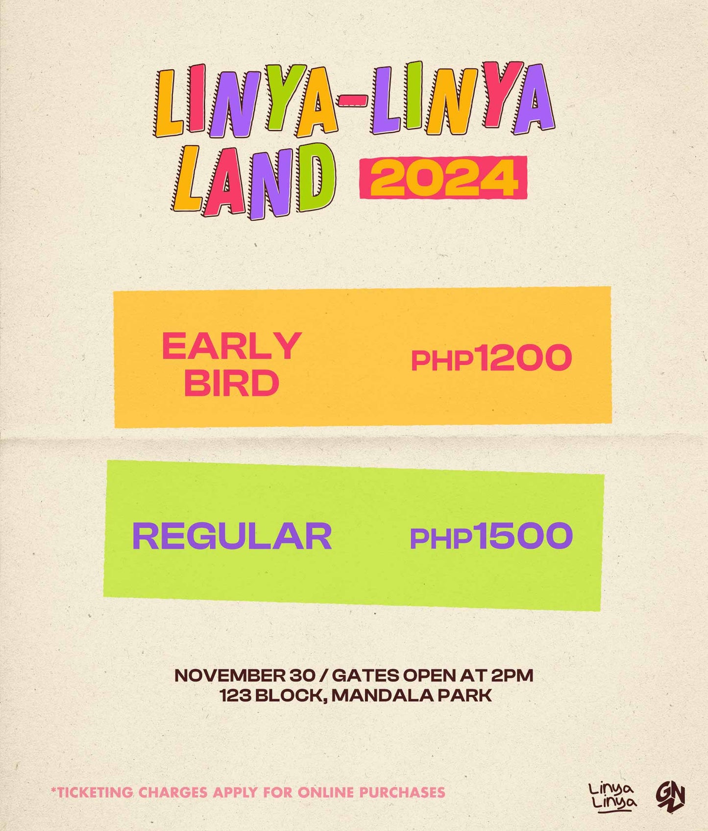 Linya-Linya Land 2024 (E-Ticket)