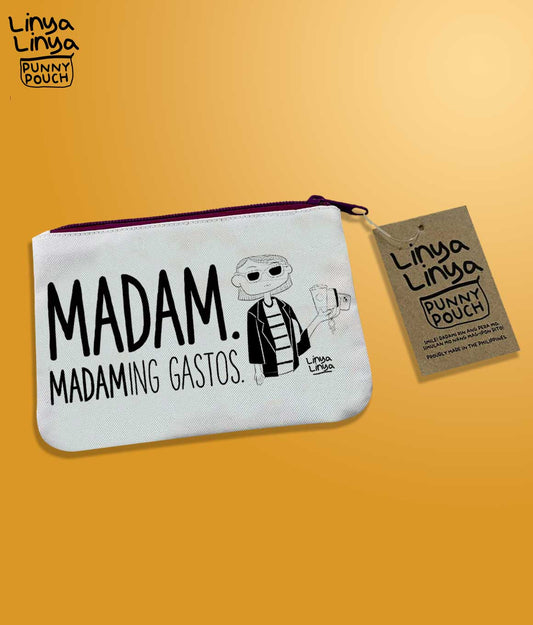 Pouch: Madam Madaming Gastos (White)