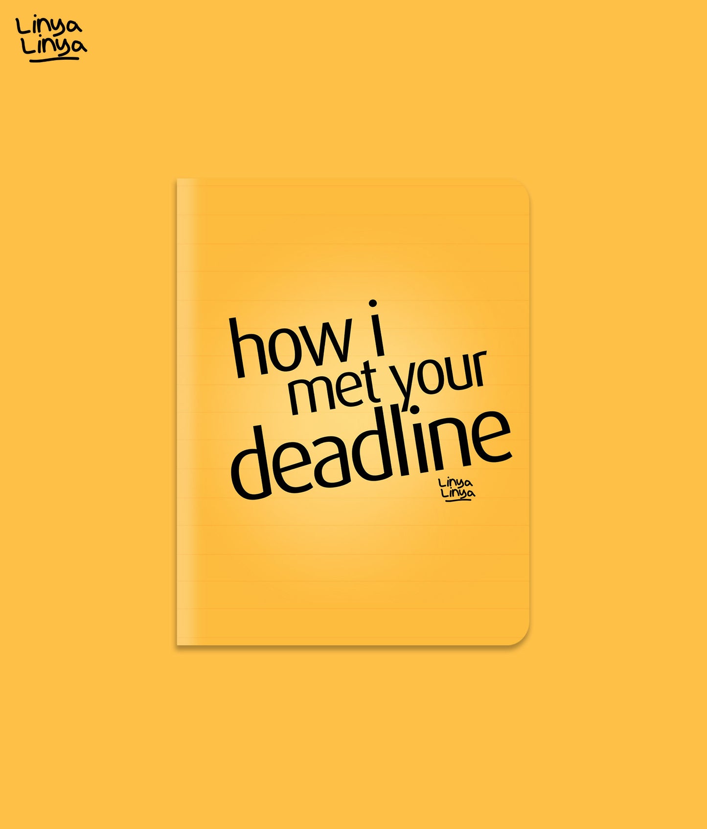 Small Notebook: How I Met Your Deadline