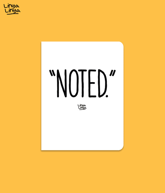 Small Notebook: Noted