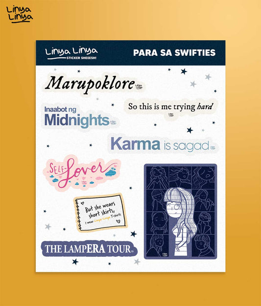 Linya-Linya Sticker Packs: Para Sa Swifties
