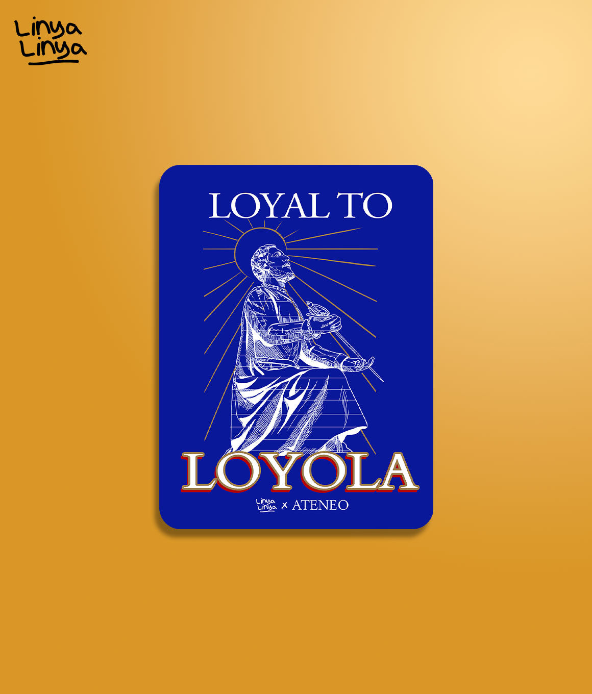 Website Exclusive: Decal Stickers: Linya-Linya x Ateneo: Loyal To Loyola