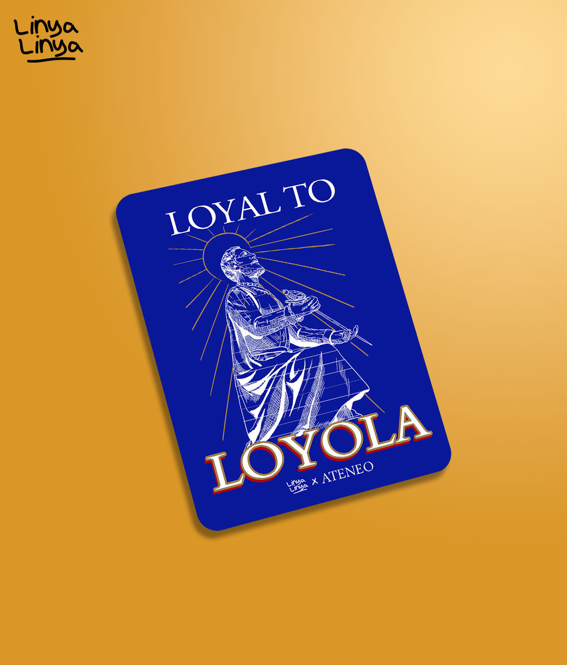 Website Exclusive: Decal Stickers: Linya-Linya x Ateneo: Loyal To Loyola
