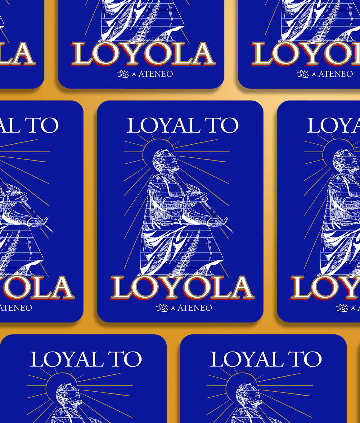 Website Exclusive: Decal Stickers: Linya-Linya x Ateneo: Loyal To Loyola