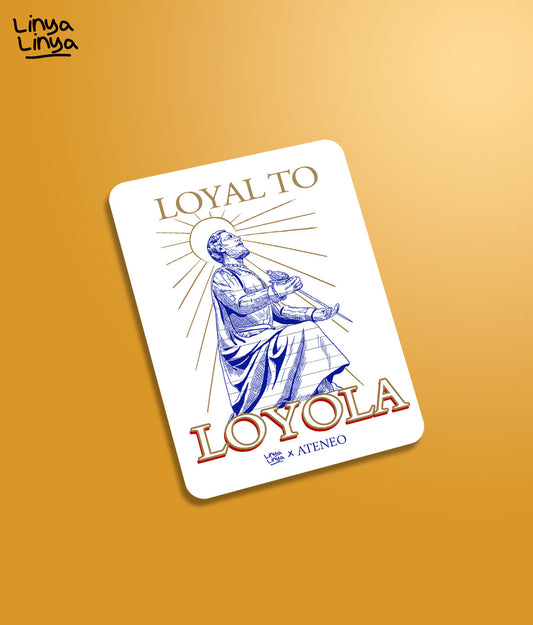 Website Exclusive: Decal Stickers: Linya-Linya x Ateneo: Loyal To Loyola