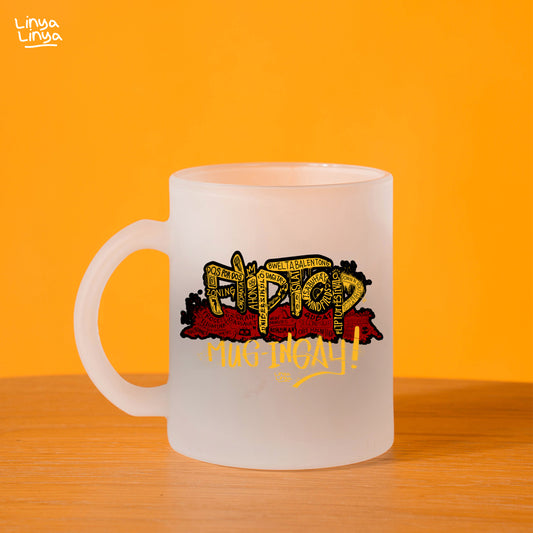 Frosted Mug: Linya-Linya x FlipTop: Mag-ingay!