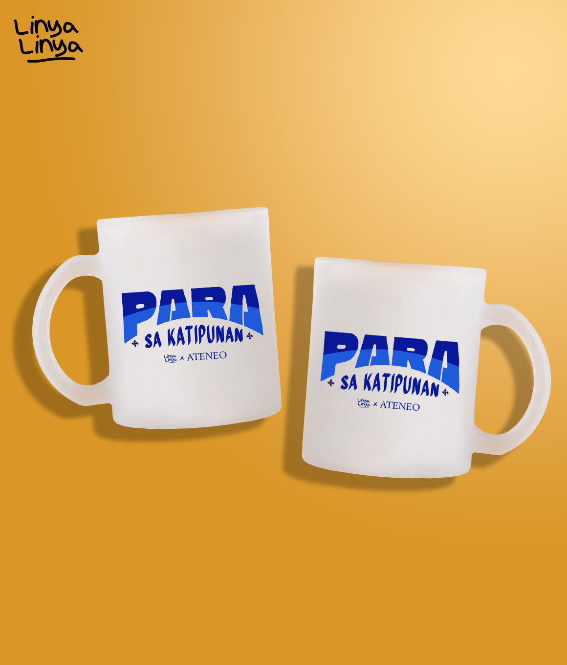Website Exclusive: Frosted Mug: Linya-Linya x Ateneo: Para Sa Katipunan