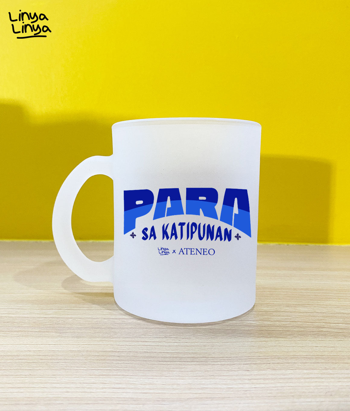 Website Exclusive: Frosted Mug: Linya-Linya x Ateneo: Para Sa Katipunan