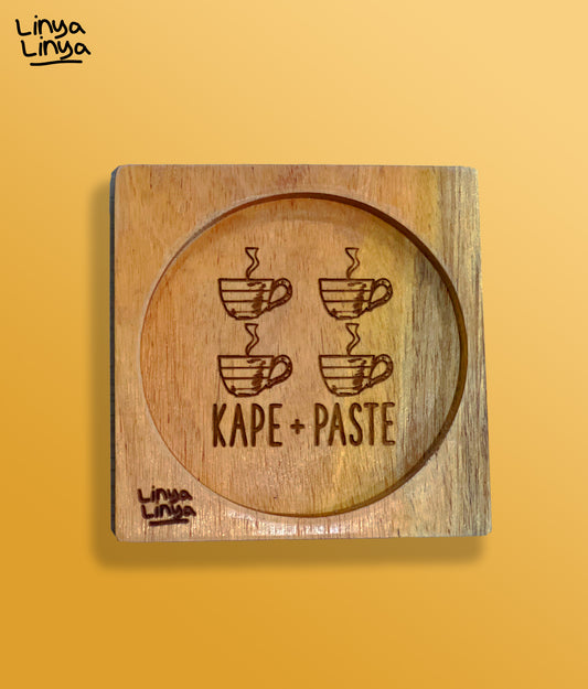 Coaster: Kape+Paste