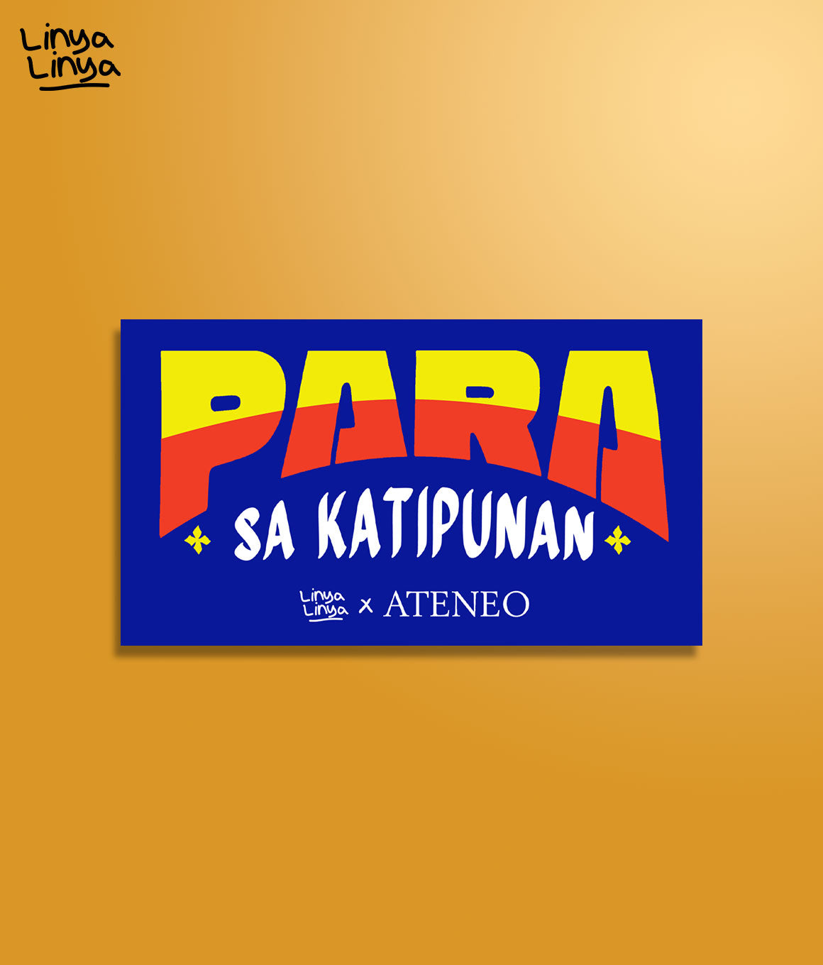Website Exclusive: Decal Stickers: Linya-Linya x Ateneo: Para Sa Katipunan