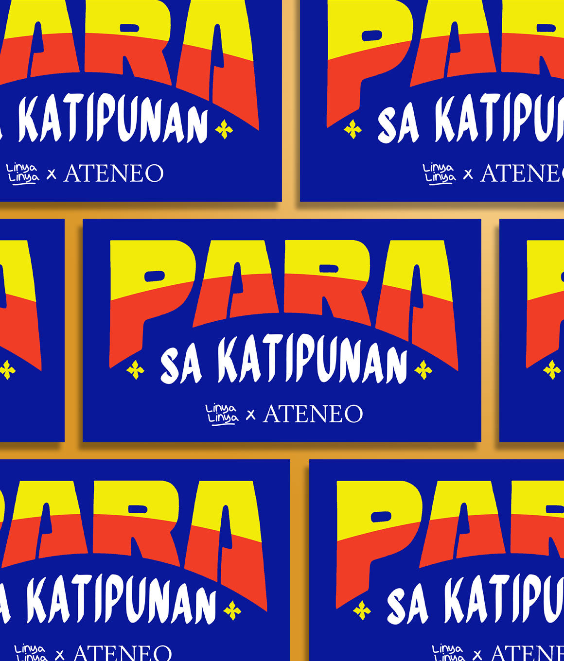Website Exclusive: Decal Stickers: Linya-Linya x Ateneo: Para Sa Katipunan