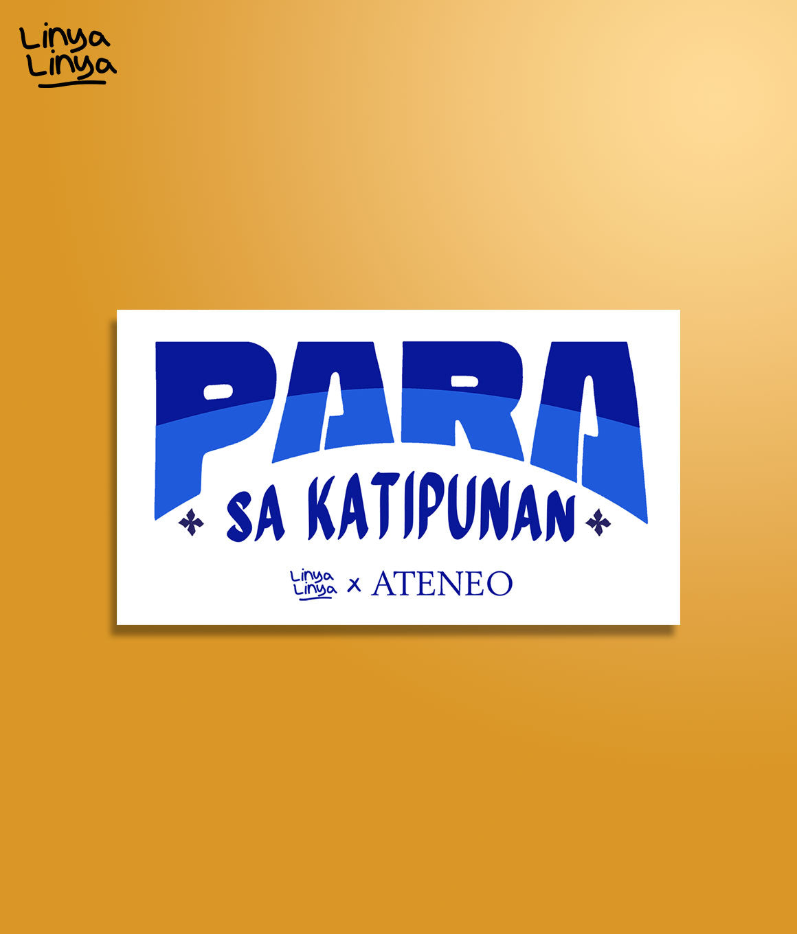 Website Exclusive: Decal Stickers: Linya-Linya x Ateneo: Para Sa Katipunan