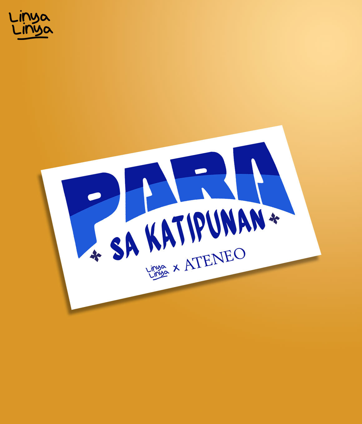 Website Exclusive: Decal Stickers: Linya-Linya x Ateneo: Para Sa Katipunan