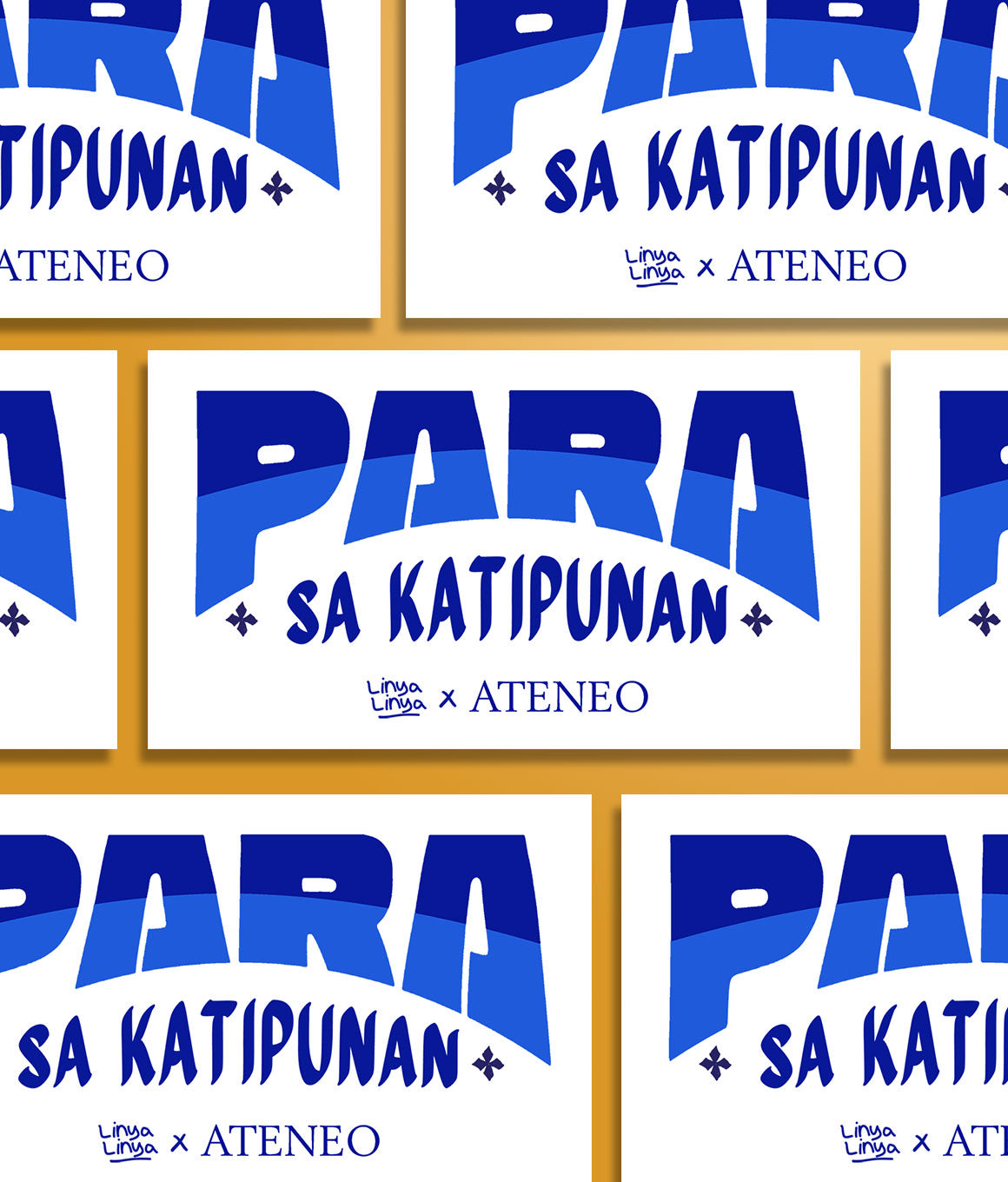 Website Exclusive: Decal Stickers: Linya-Linya x Ateneo: Para Sa Katipunan