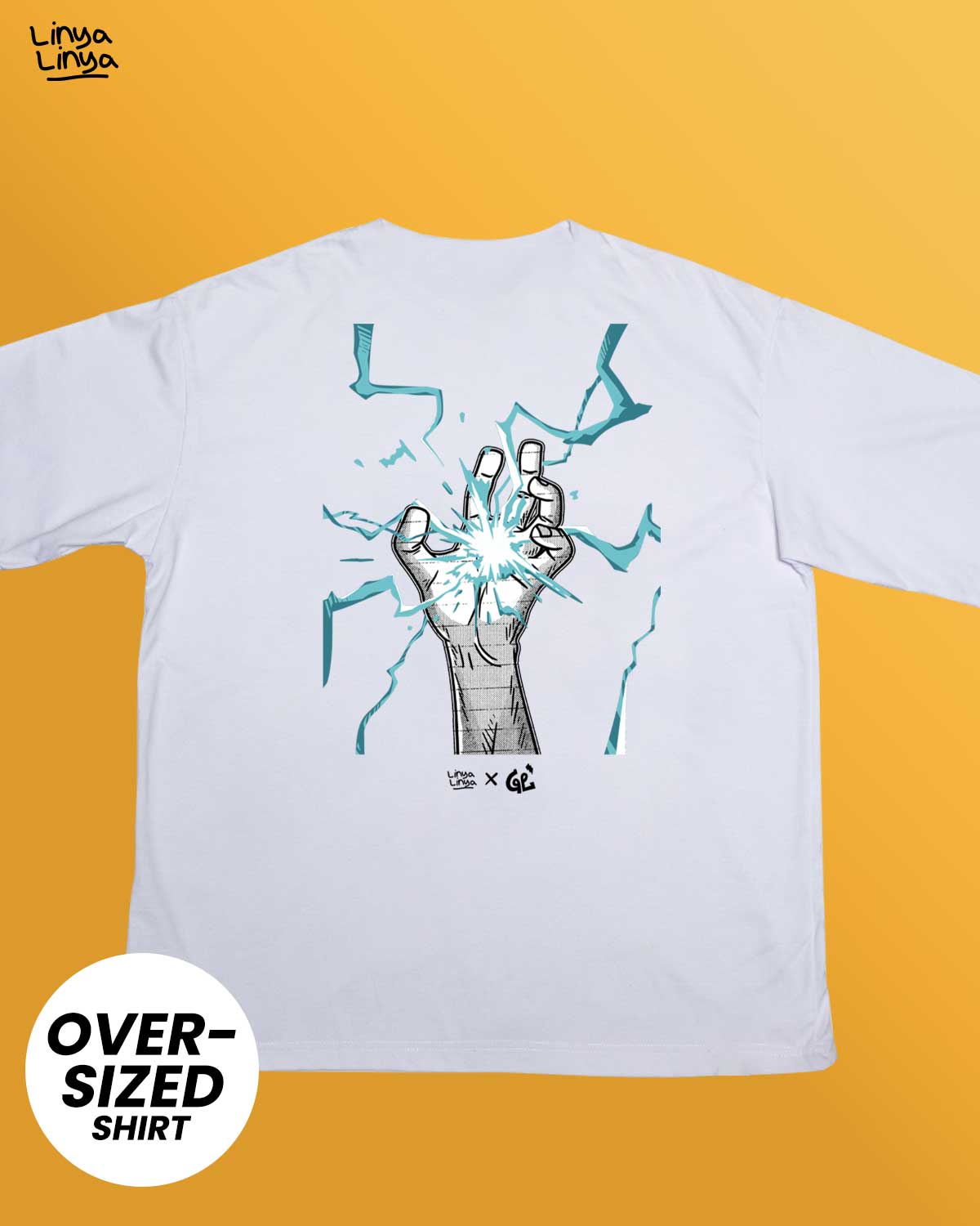 Linya-Linya x GL: Ascend Lang Nang Ascend (Oversized) (White)