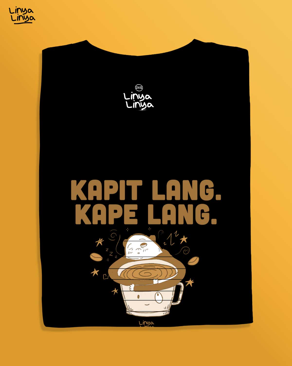Kapit Lang Kape Lang (Black)