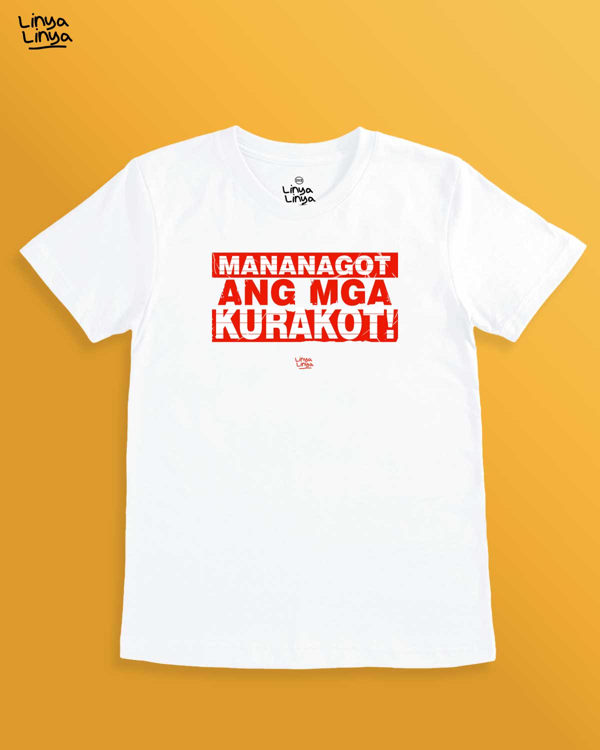 Mananagot Ang Mga Kurakot (White)
