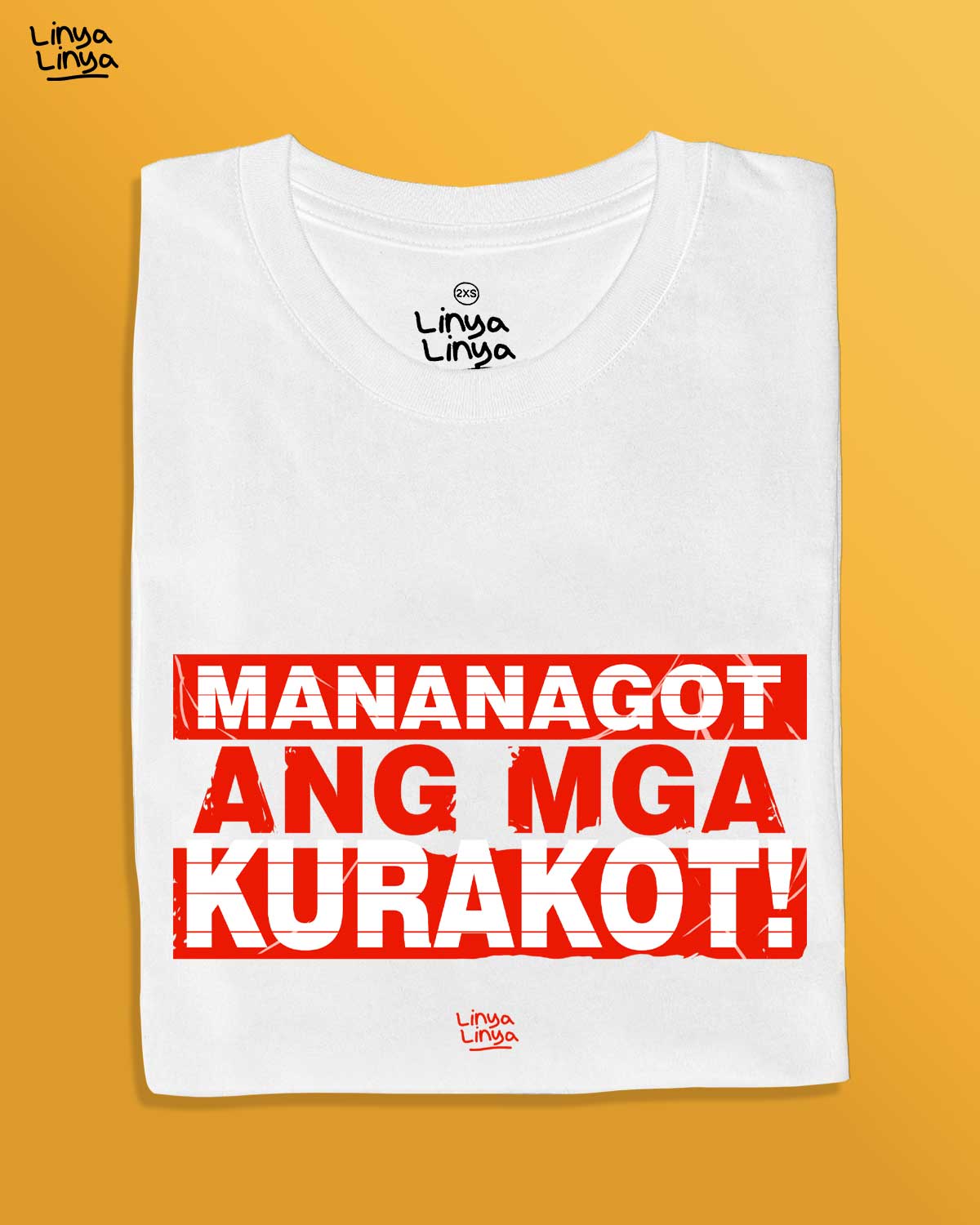 Mananagot Ang Mga Kurakot (White)