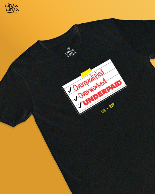 Linya-Linya x Stanley Chi: Overqualified. Overworked. Underpaid.
