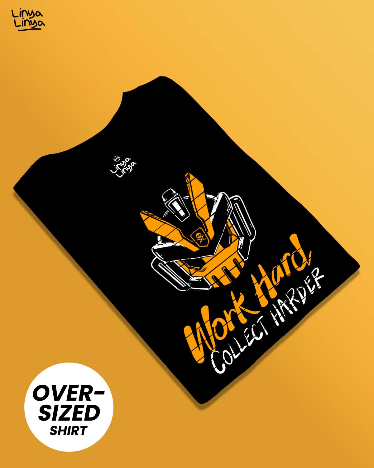 Linya-Linya x Quiccs: Work Hard. Collect Harder. (Oversized)