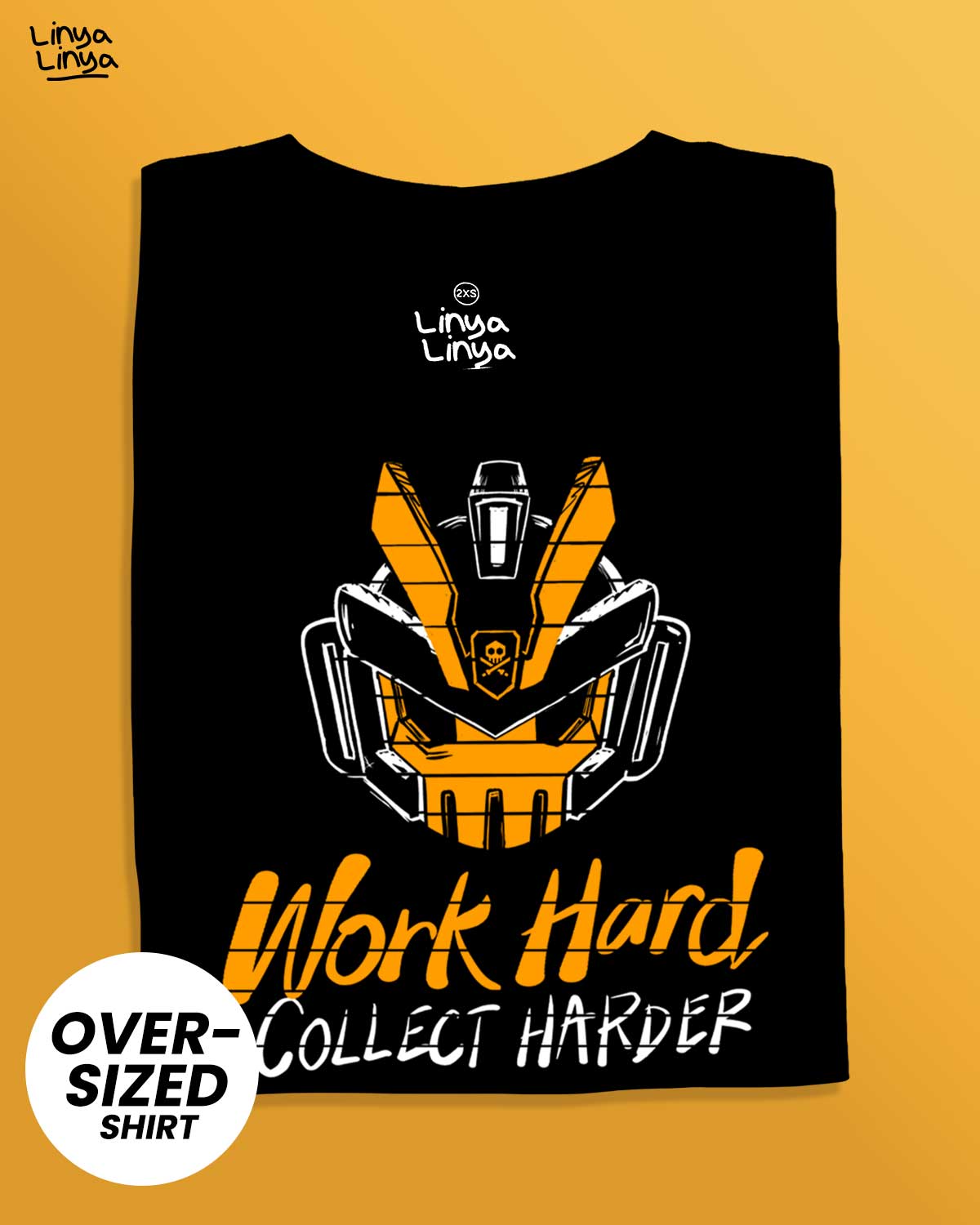 Linya-Linya x Quiccs: Work Hard. Collect Harder. (Oversized)
