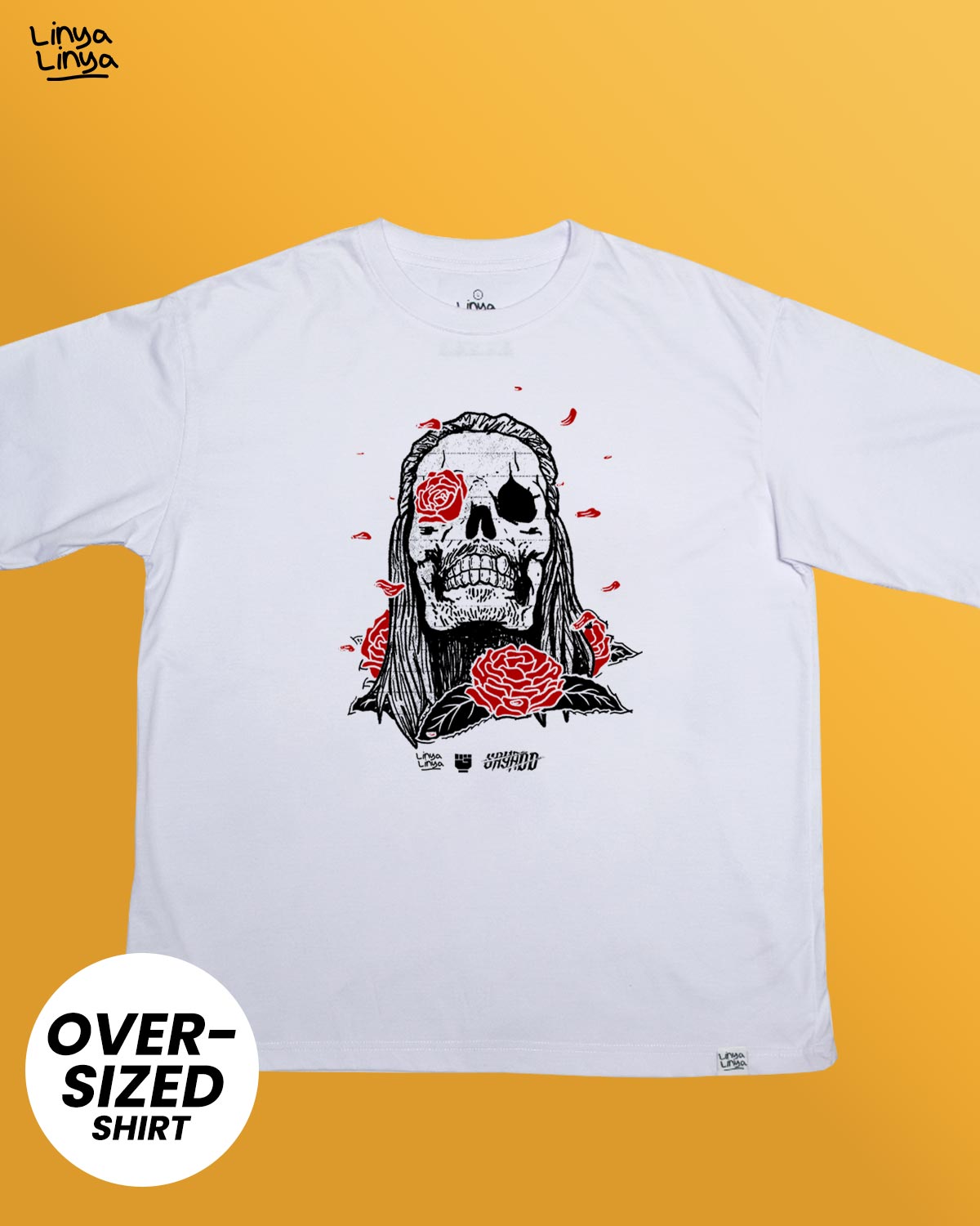 Linya-Linya x SAYADD: BUKAS. HIGA. SARA! (Oversized) (White)