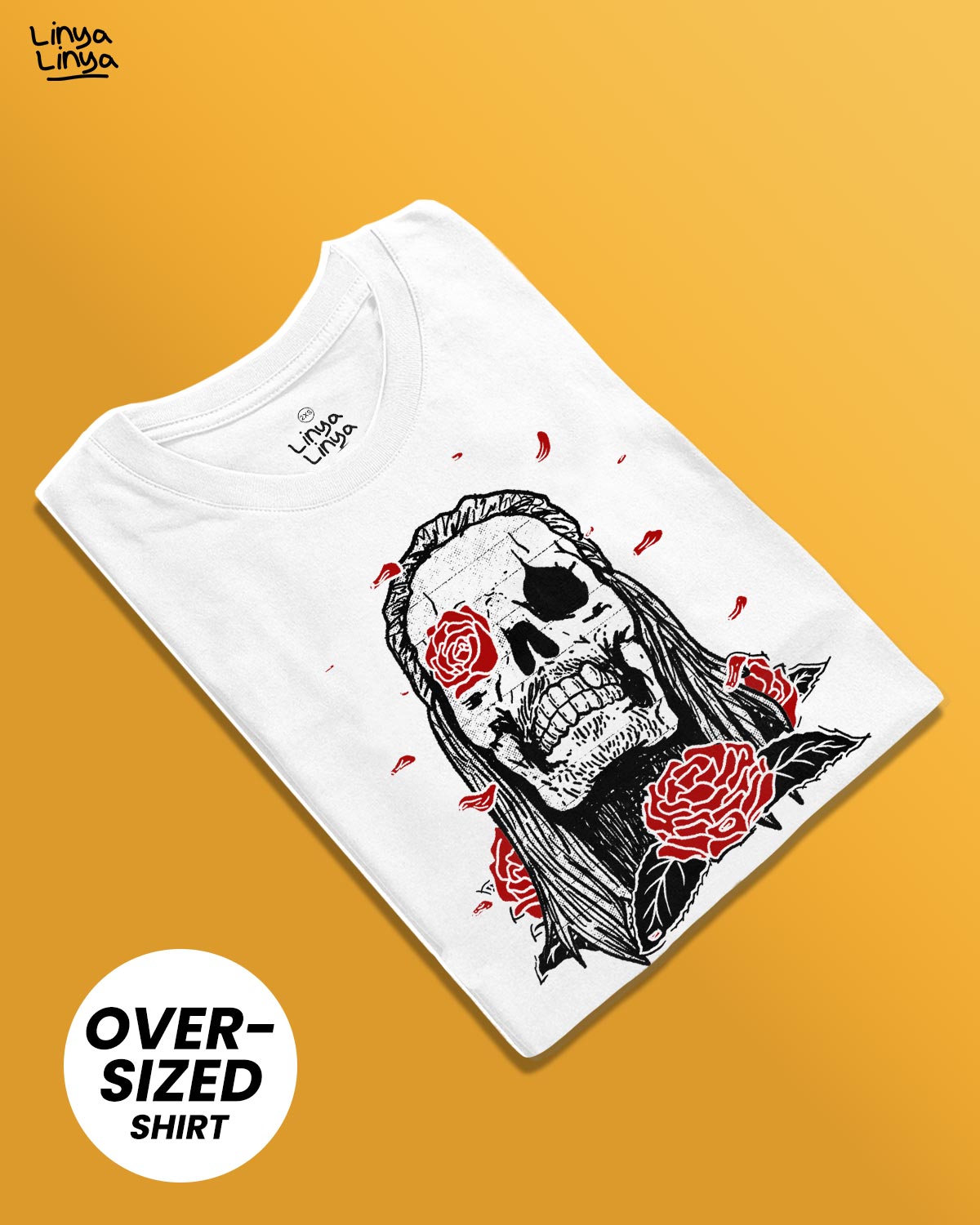Linya-Linya x SAYADD: BUKAS. HIGA. SARA! (Oversized) (White)