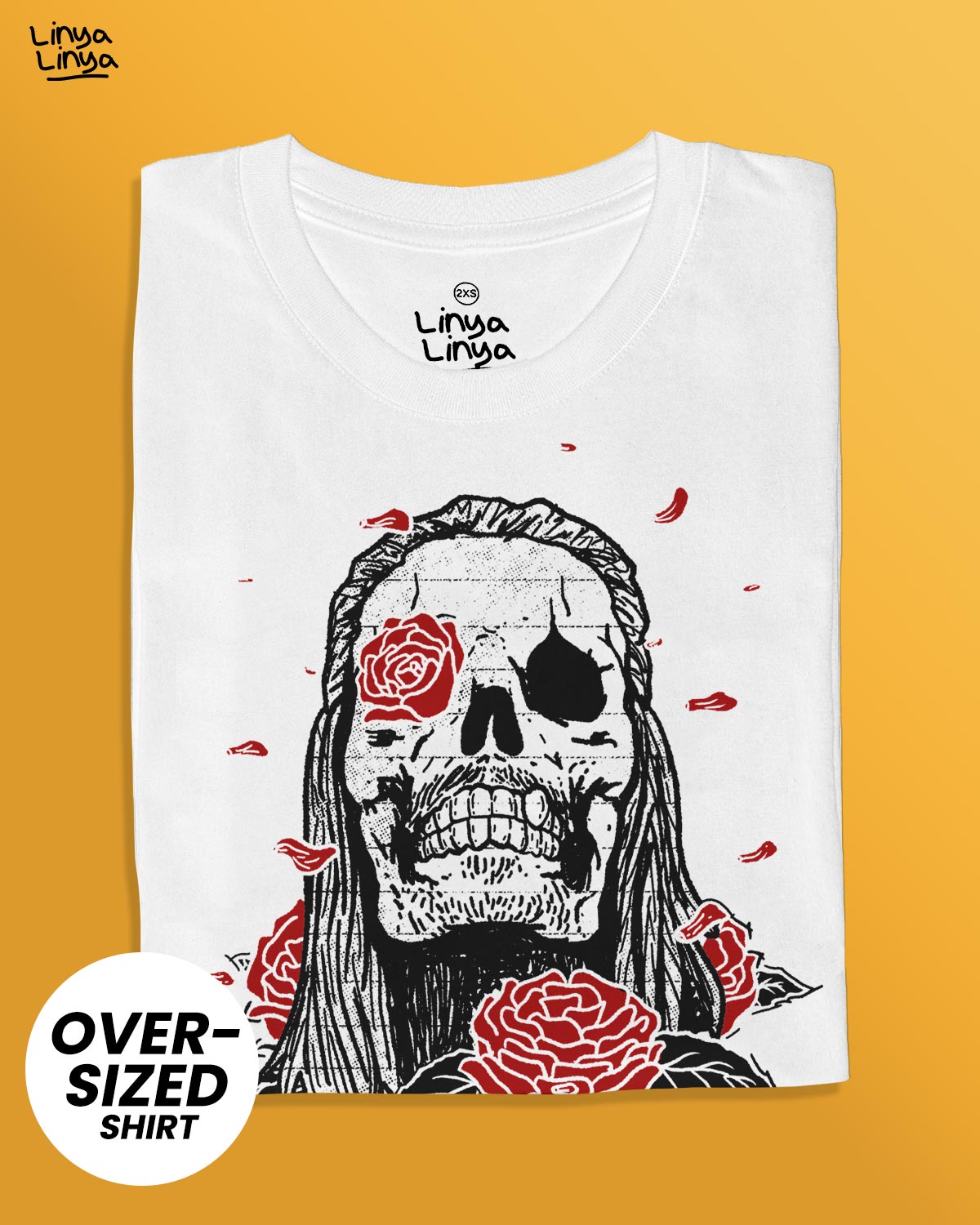 Linya-Linya x SAYADD: BUKAS. HIGA. SARA! (Oversized) (White)