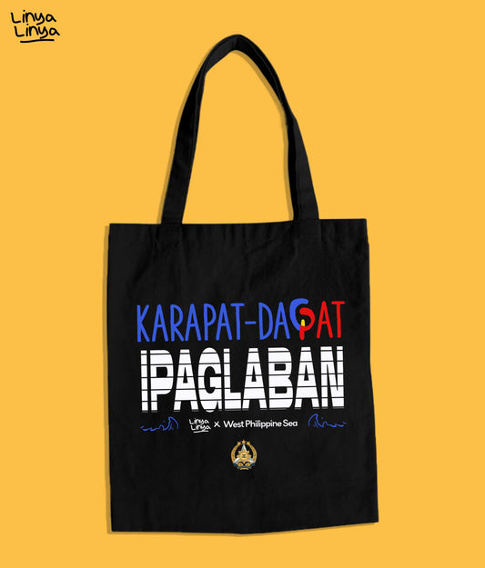 Tote Bag: Linya-Linya X West Philippine Sea: Karapat-Dagat Ipaglaban