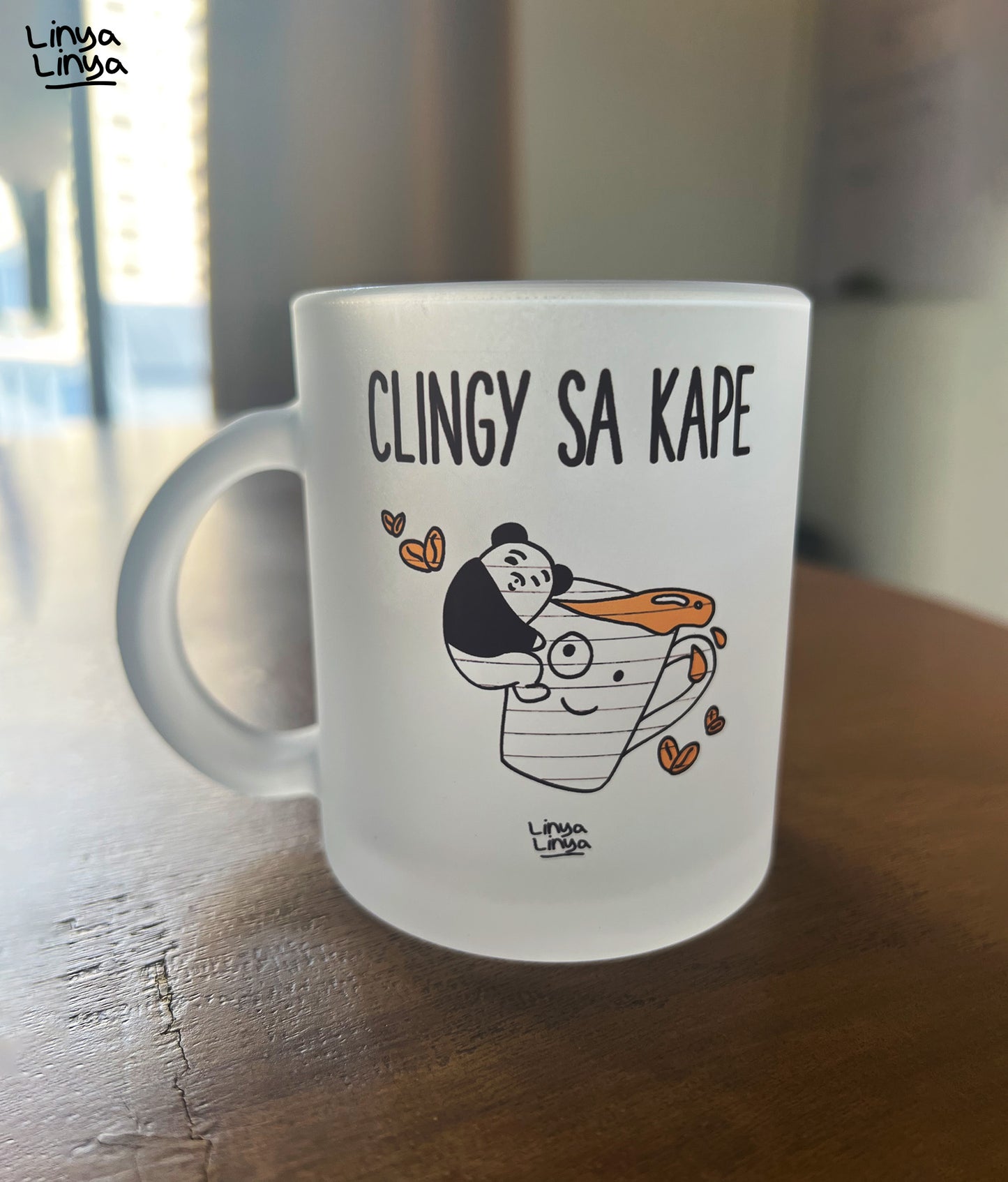 Frosted Mug: Clingy Sa Kape