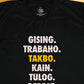 Dri-Fit T-Shirt: GISING. TRABAHO. TAKBO. KAIN. TULOG. REPEAT.