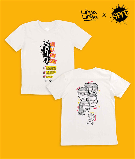 LINYA-LINYA X SPIT MANILA: Sa'yo Pala Itong T-Shirt [WHITE]