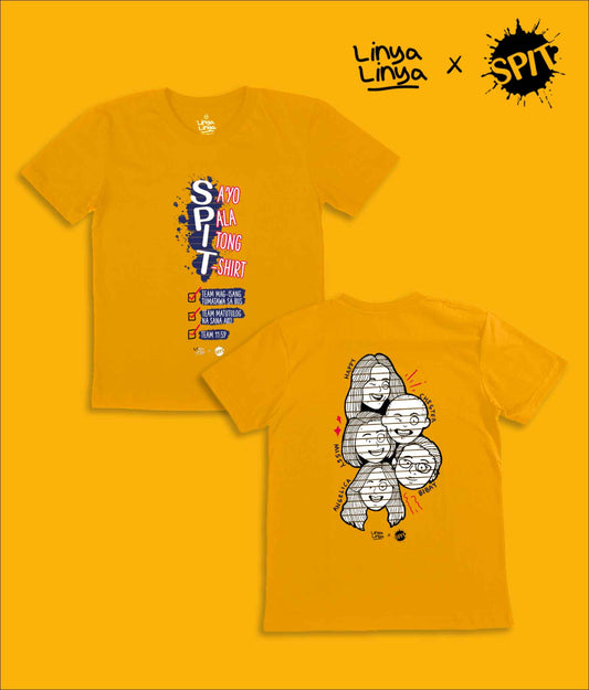 LINYA-LINYA X SPIT MANILA: Sa'yo Pala Itong T-Shirt [YELLOW]